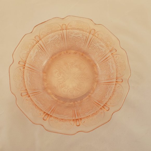 Vintage Cherry Blossom Pink Cereal Bowl - Picture 2 of 5